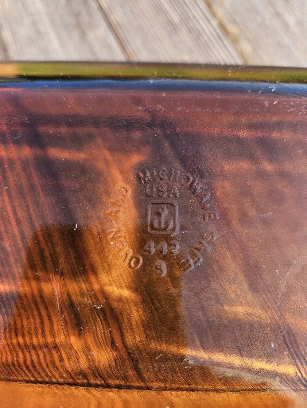 Anchor Hocking classic amber